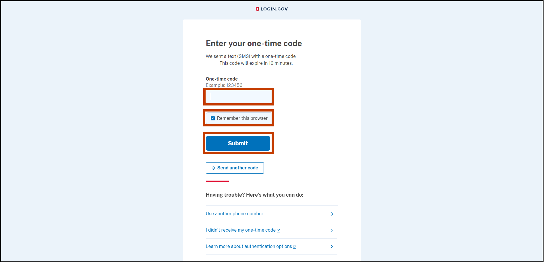 government gateway user id set up